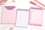 Set van 3 A6 Notitieblokken – Introvert Edition – To Do Lijst – Checklist – Funny Quotes – Compact Notitieblok – Cadeau voor Vrouwen