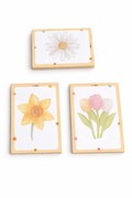 Set van 3 Notitieblokken A6 | Lente Bloem Design