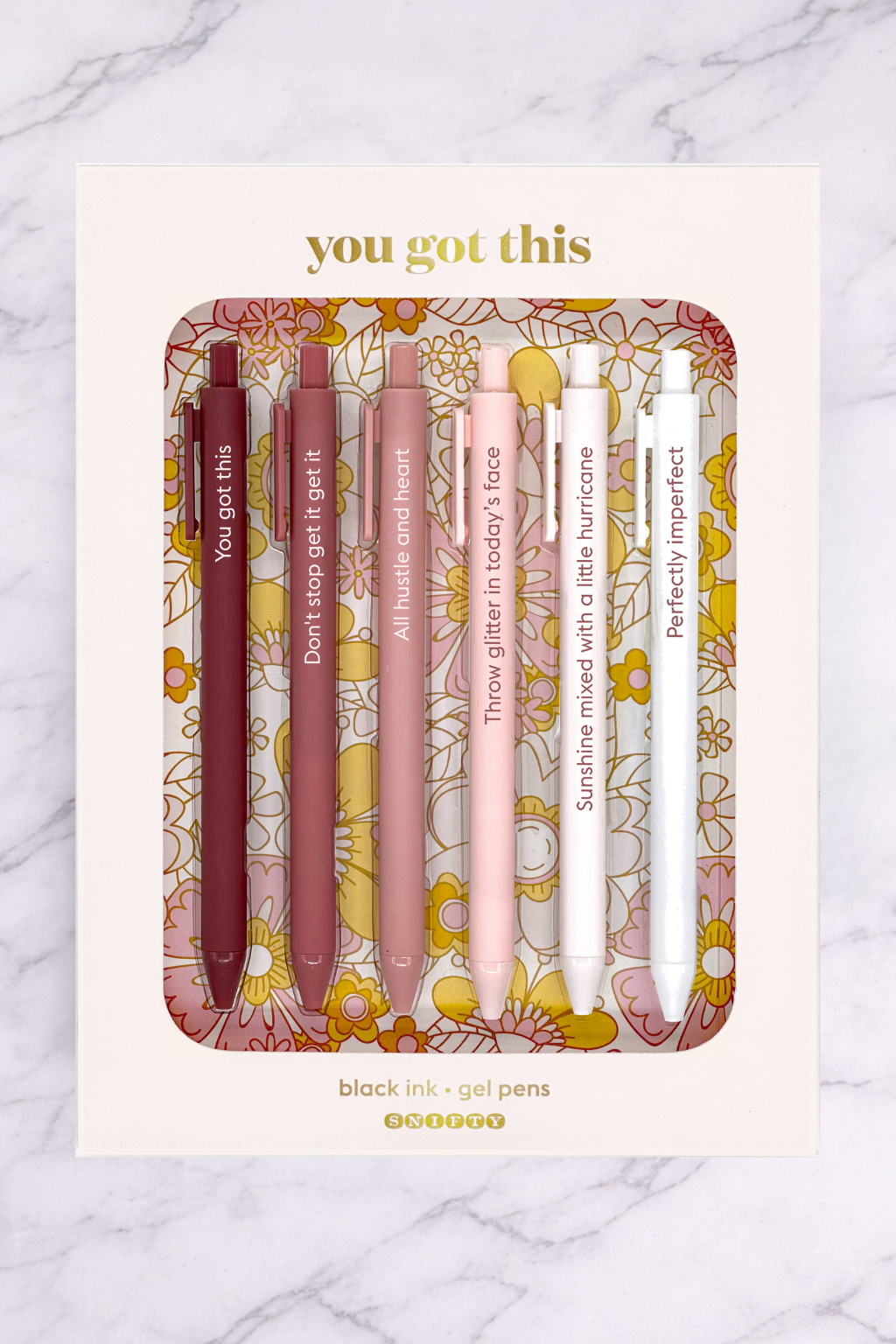 Snifty Pennenset 6 Gelpennen You Got This